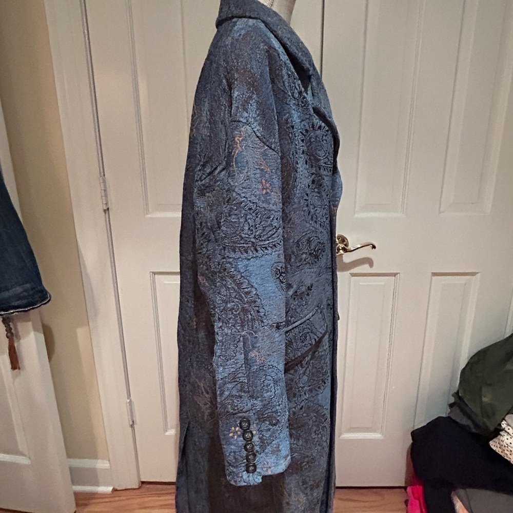 Free People Micah duster / jacket / coat NWT & extra buttons. - Picture 6 of 11